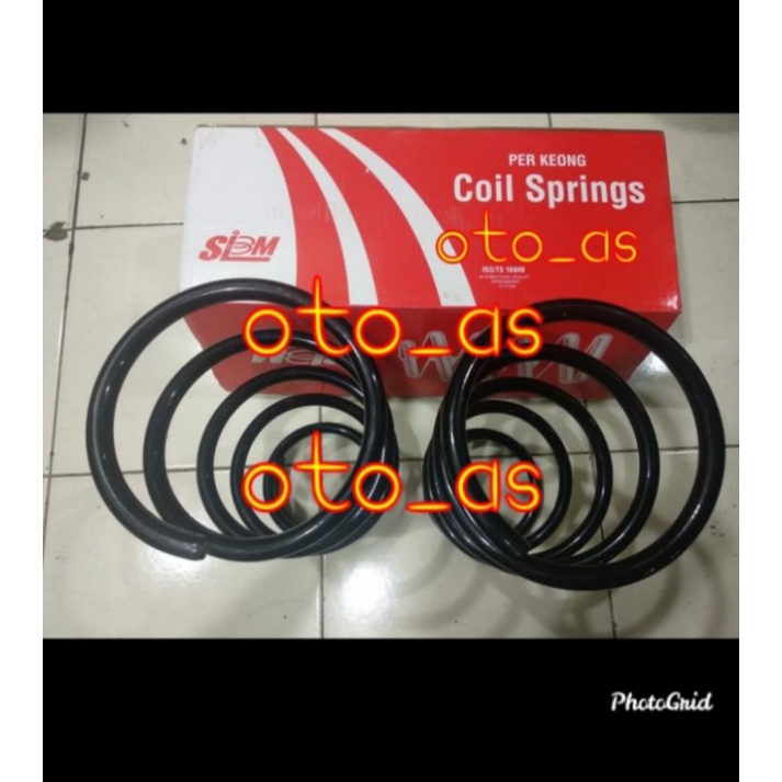 PER KEONG / COIL SPRING MERK SLBM COROLLA DX DEPAN 1979 -1981 2PCS