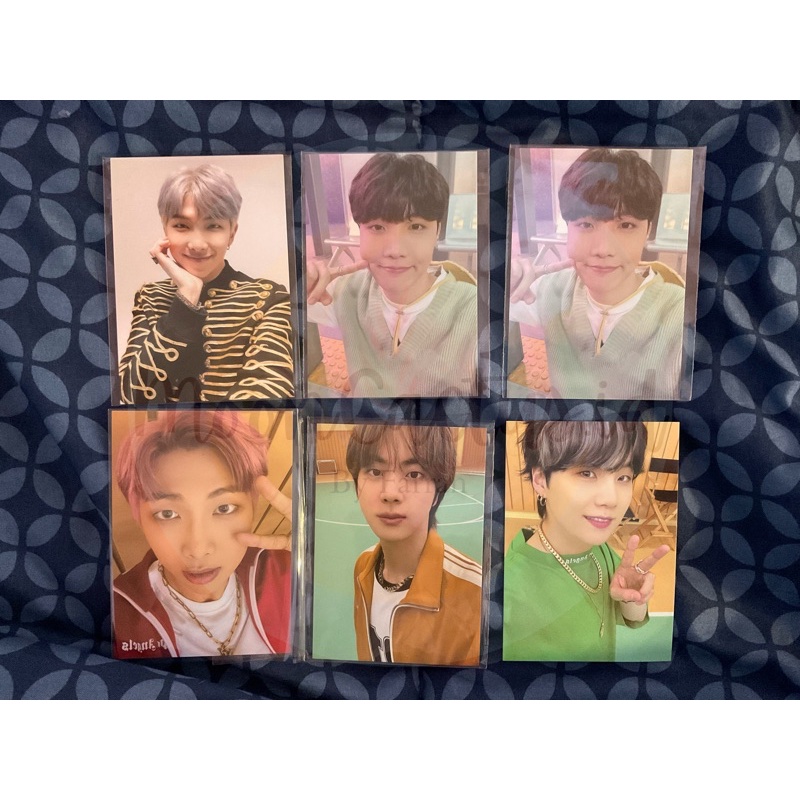 photocard mini pc coin pouch speak yourself japan sy jp pajama sowoozoo cardigan butter namjoon rm s