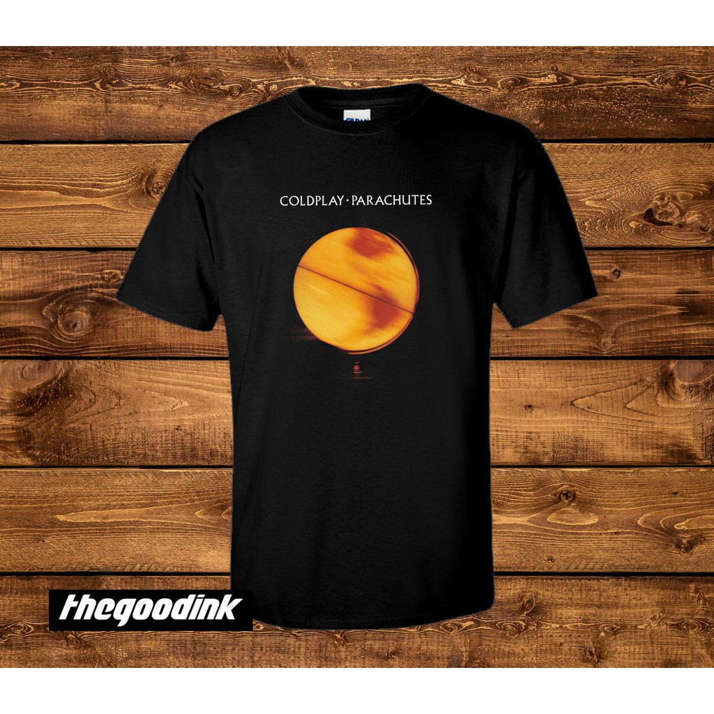 Kaos Coldplay - Parachutes - Original Gildan T-shirt DTG Print