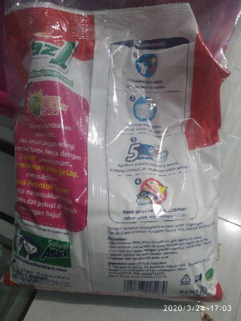 Attack Jaz1 Detergent Semerbak Cinta | Pesona Segar 850g