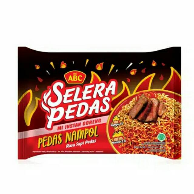 

ABC Selera Pedas Nampol 80 gr - Mi Goreng