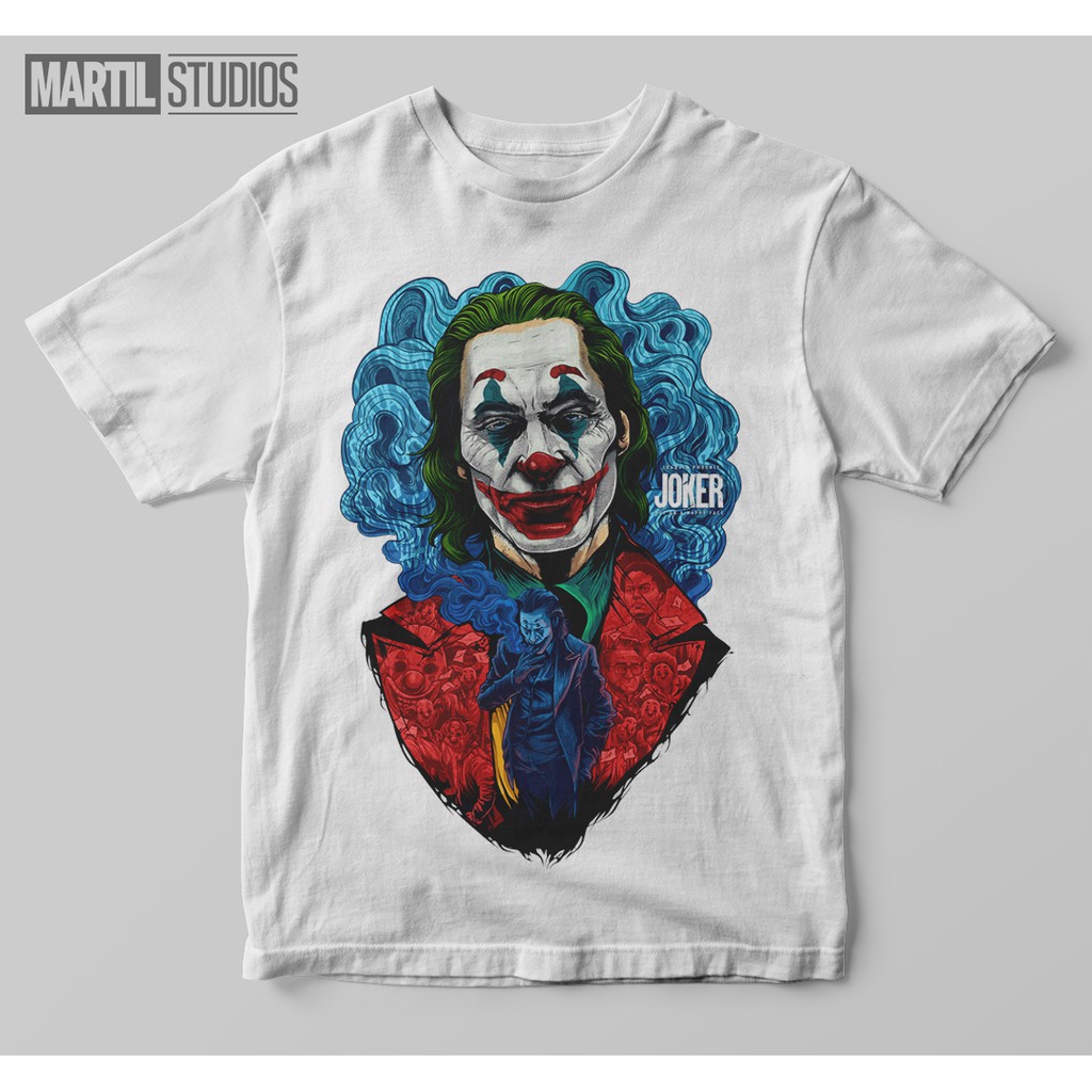 GROSIR BAJU DISTRO 3D MURAH THE JOKER SMILE ORIGINAL SOULPOWERSTYLE