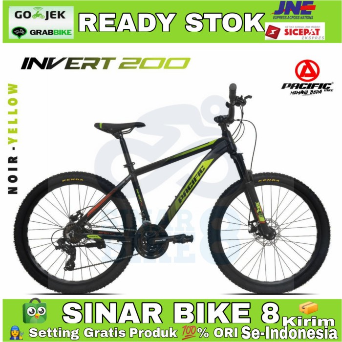 Sepeda Gunung 27,5 Inch MTB PACIFIC INVERT 200 Alloy 21 Speed Cakram