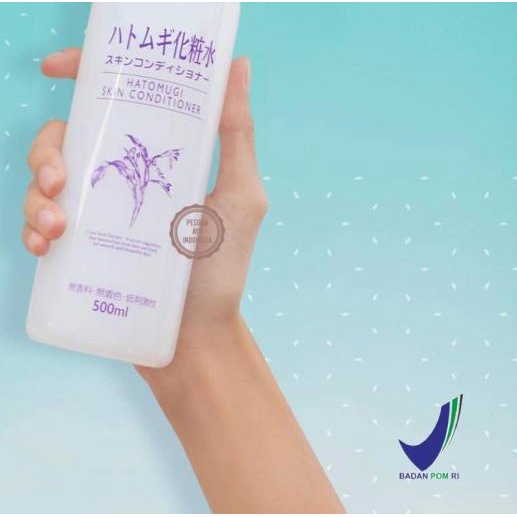 ➸ HATOMUGI Skin Conditioner 500ml (BPOM) ➩