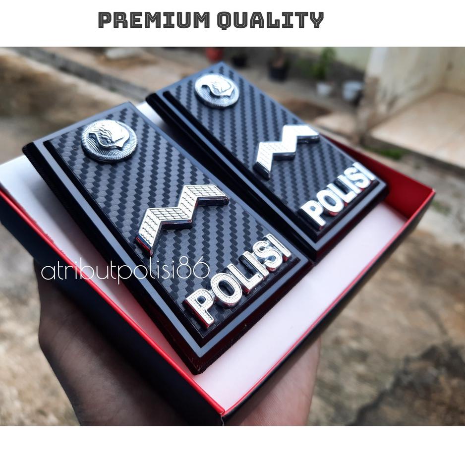 Terbagus.. PANGKAT AIPDA - PANGKAT AIPDA AKRILIK CARBON - AIPDA POLRI - PDH POLRI - PANGKAT POLRI - 