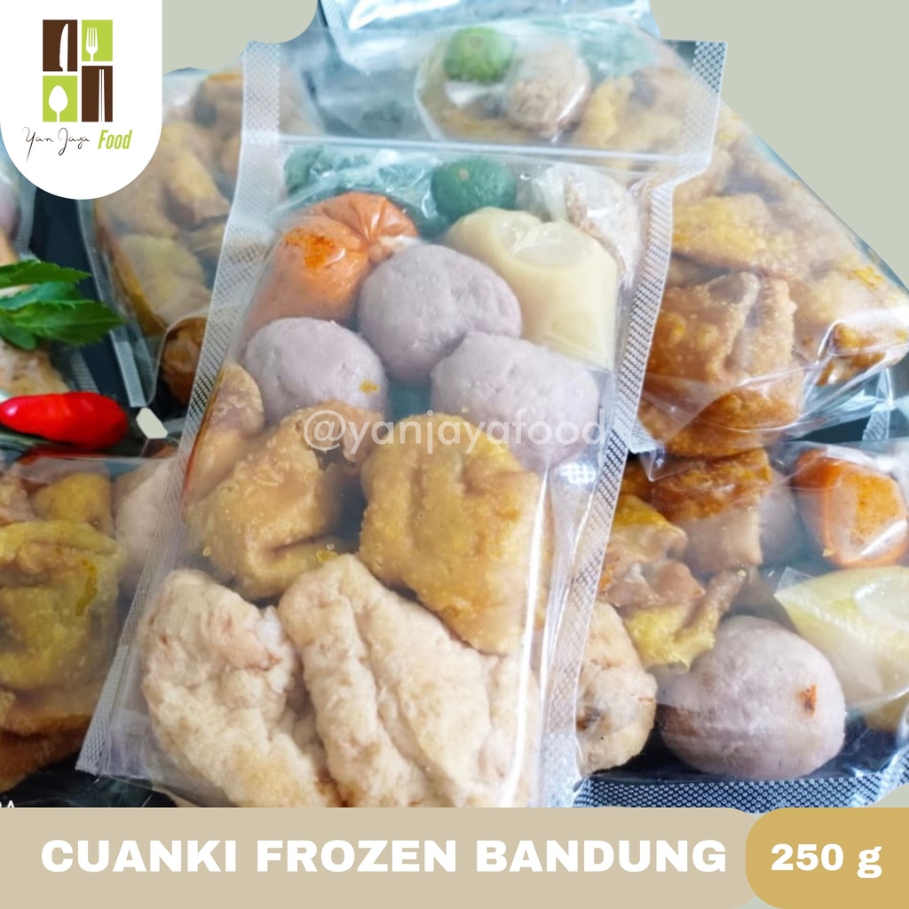 CUANKI FROZEN ENAK INSTAN 250GR / OLEH-OLEH BANDUNG