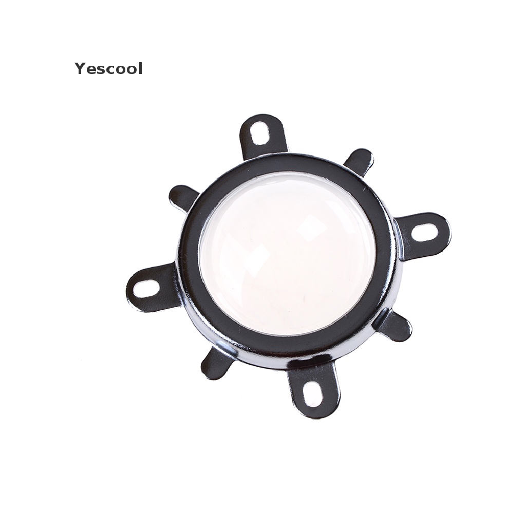 Yescool Lensa LED 44mm + Reflektor Collimator + Bracket Fixed Untuk Lampu LED 20W-100W