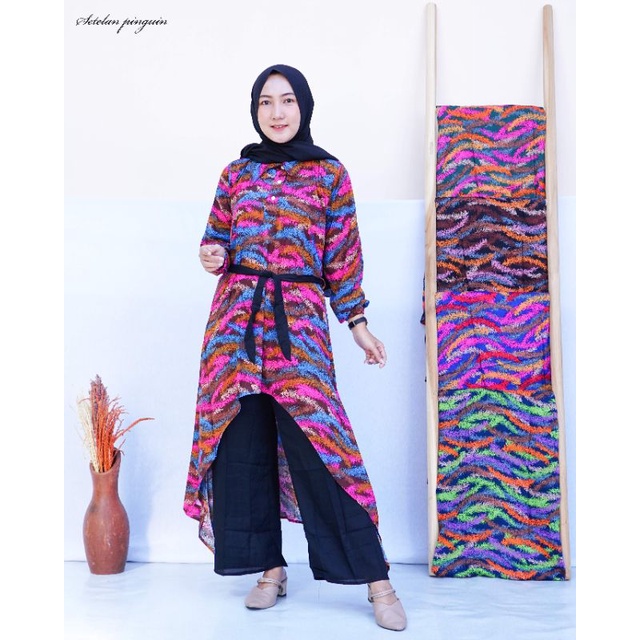 -Manggolo sritex- Tunik Pinguin: Mayang