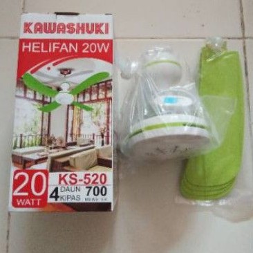 Kipas Angin Gantung 20 Watt MYVO MHF - 520 4 Baling / Kipas Baling - Baling / Heli Fan MYVO 20 Watt