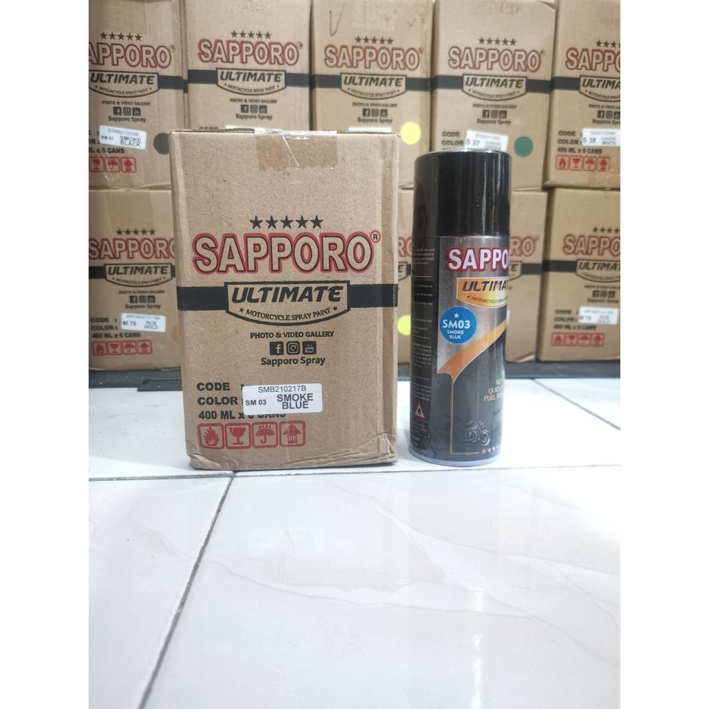 Cat Semprot Sapporo Ultimate SM03 Smoke Blue