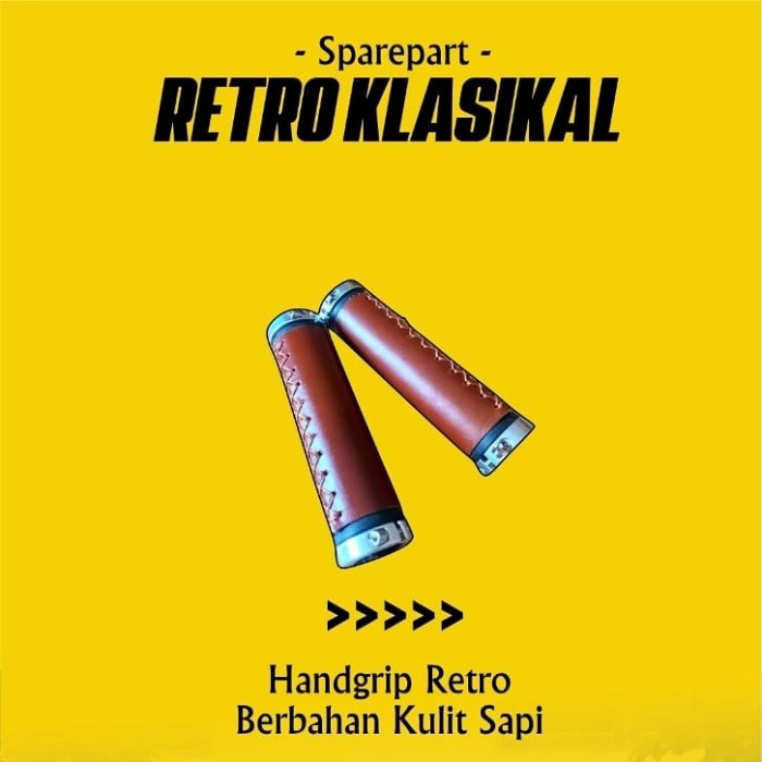 handgrip kulit sepeda lipat