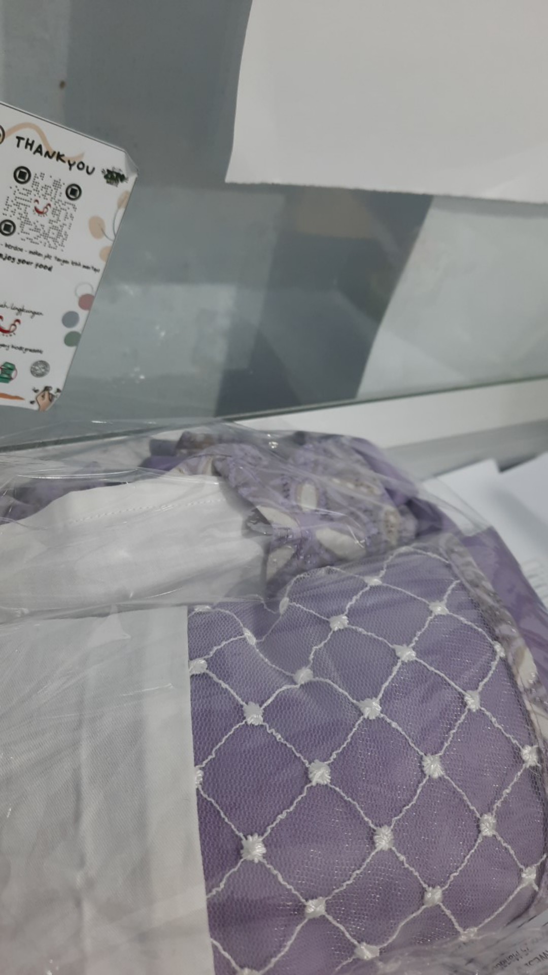 Gamis Batik Wtp 22 Lilac