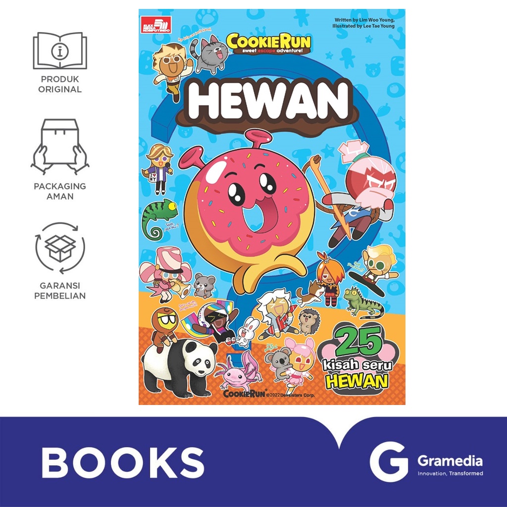 Gramedia Bali - Cookie Run Sweet Escape Adventure! - HEWAN