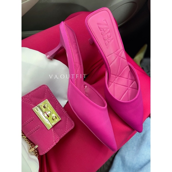 Heels Pink fuschia Zara 5cm