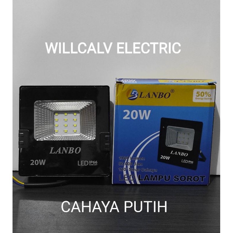 LAMPU SOROT LED 20W 20 WATT  - KAP SOROT LED 20W 20WATT  - KAP HALOGEN LED 20W 20WATT CAHAYA PUTIH