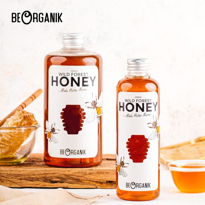 

madu- madu hutan beorganik 730gr - natural raw forest honey asli 100% -madu.
