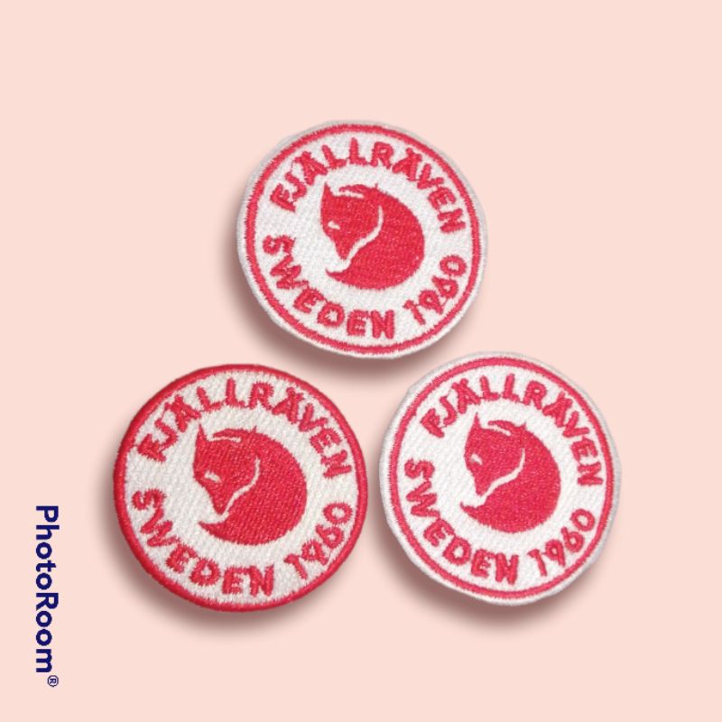 Iron patch Fjallraven 1960 Sweden Red