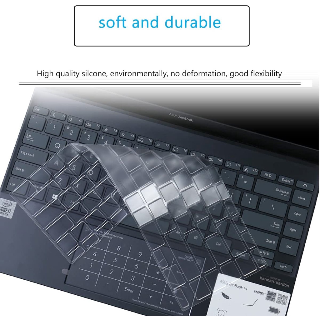 Pelindung Keyboard Bahan Silikon Untuk ASUS ZenBook 14 UX425J UM425IA UX425JA UX425EA UM425UA