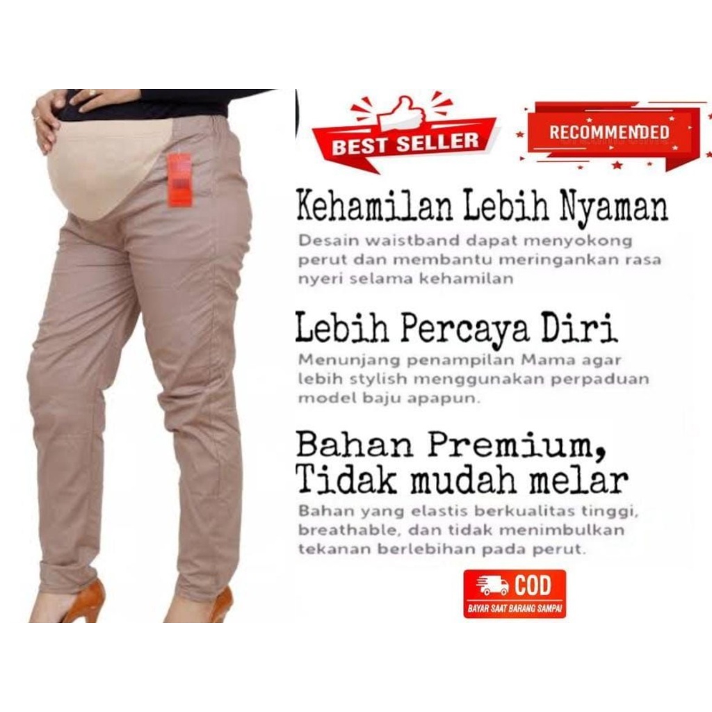 CELANA HAMIL MATERNITY KATUN STRECH ( HAMIL PANTS ) #CELANAHAMIL #BTC