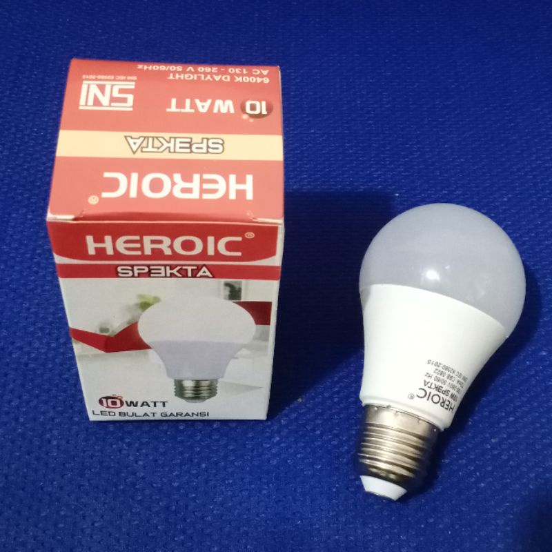 Heroic lampu Hemat Energi lampu led spekta heroic SNI bergaransi