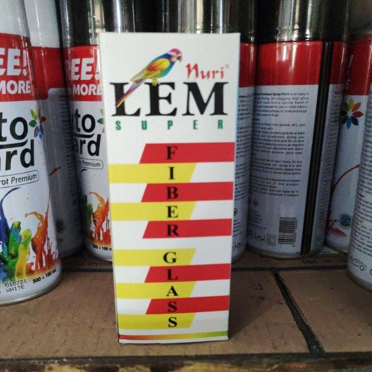 

[PRODUK BAQ7K] LEM FIBER GLASS NURI LEM SUPER SERBAGUNA GL9