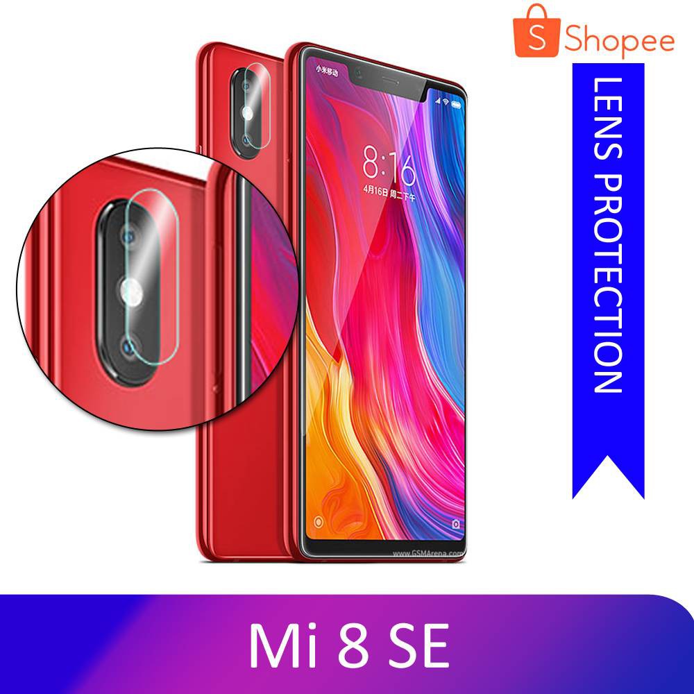 Tempered Glass Kamera XIAOMI Mi 8 SE Pelindung Kamera Bahan kaca