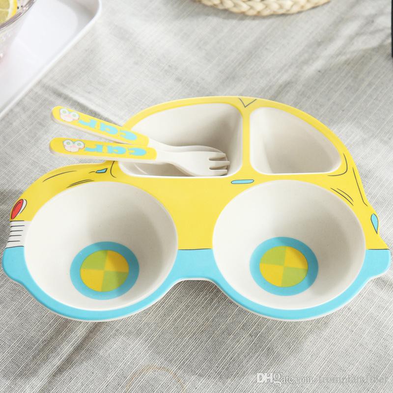 Bamboo Feeding Set Car Series Tutumi / Feeding Set Bayi / Feeding Set Bamboo