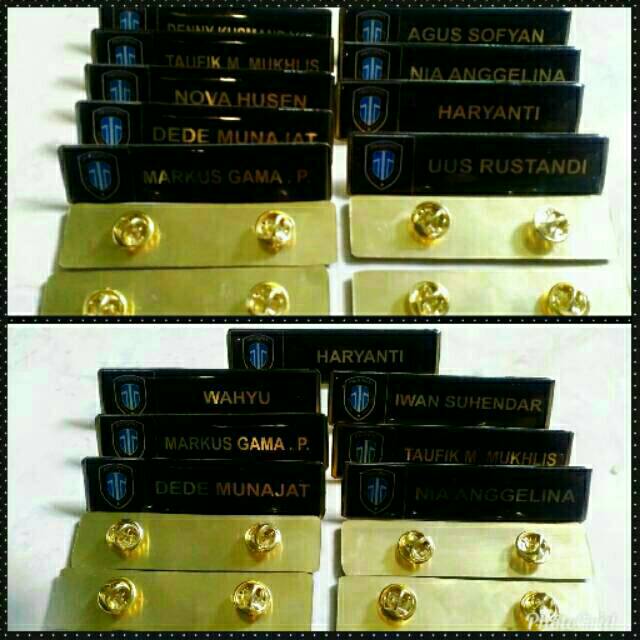 

Name tag custom/glow in the dark