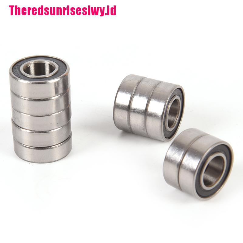 【Theredsunrisesiwy.id】10PCS 688-2RS 688 RS Rubber Sealed Ball Bearing Miniature Bearings 8x16x5mm