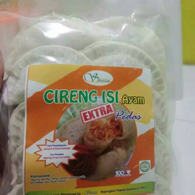 

Cireng isi ayam pedas Shaza (Frozen)