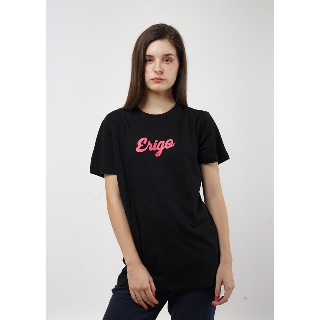 

Erigo T-Shirt Basic Pink Black