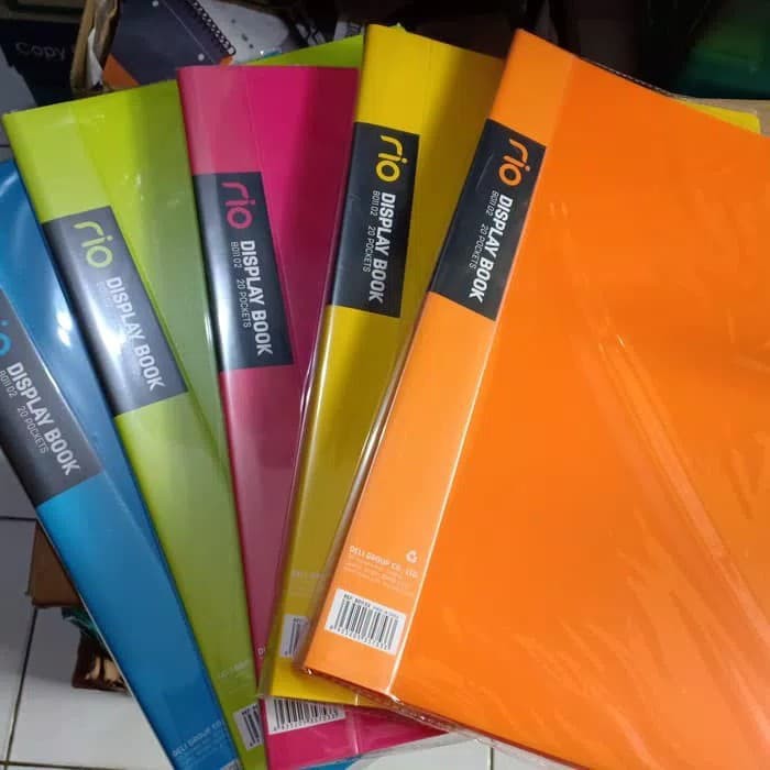 

Clear Holder Display Book Folio 60 Pocket Deli