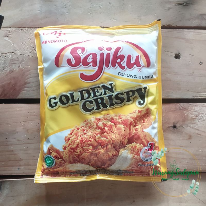 

sajiku Tepung Ayam Goreng Golden Crispy 200 gr Tepung Ayam Kriuk