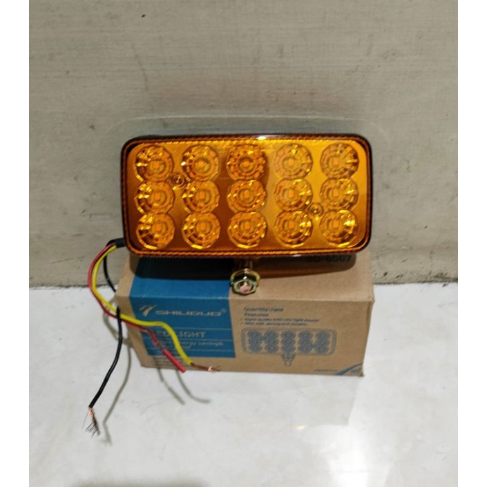 Fog Lamp truk,Lampu LED truk,Kedip flash 2 Fungsi : Bisa kedip dan tidak Kedip 24Volt