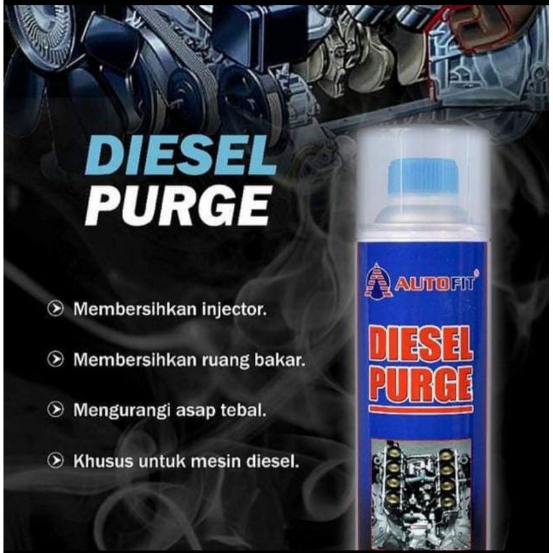 AUTOFIT DIESEL PURGE12 kaleng plus Alat Purging diesel