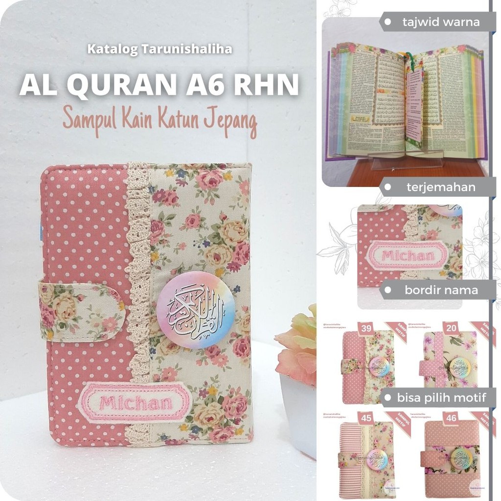 ALQURAN AL QURAN TERJEMAH SAMPUL KECIL A6 TAJWID WARNA QURAN COVER