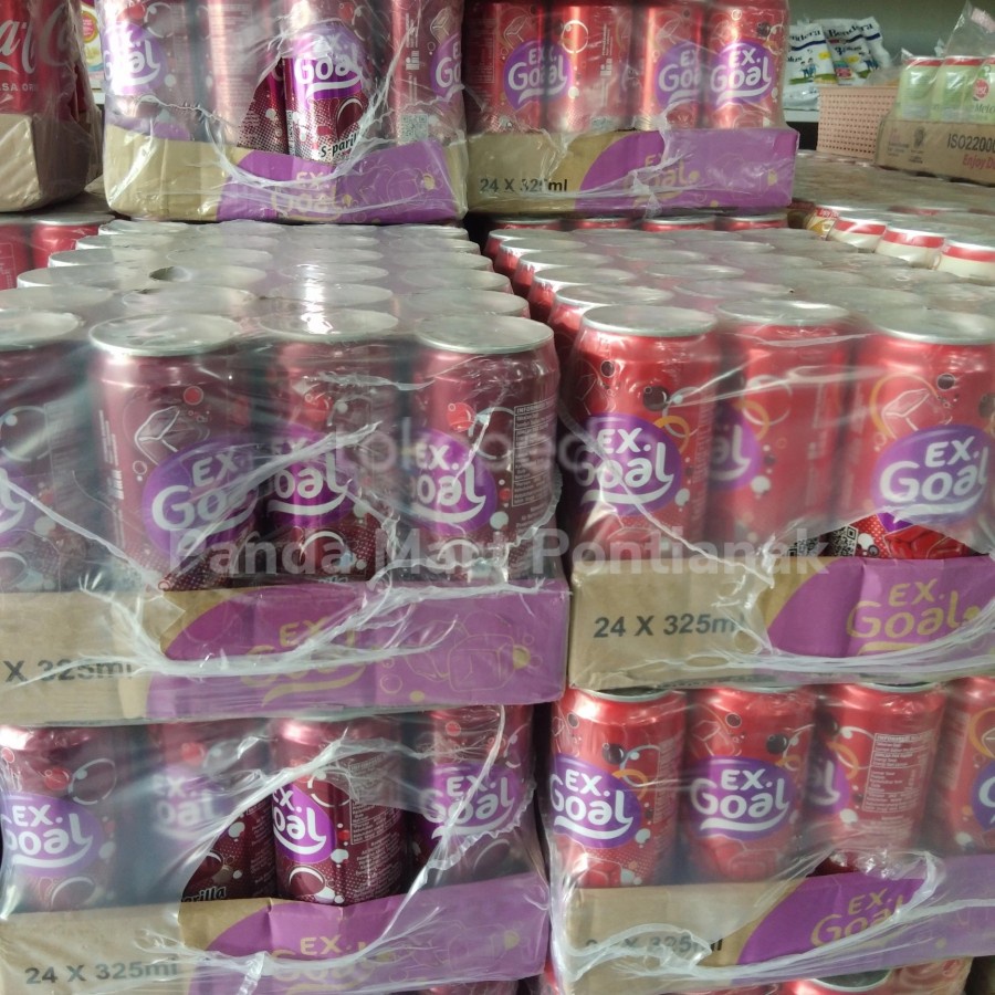 

EX Goal Minuman Kaleng Soft Drink 1 Dus 24 pcs @ 325 ml