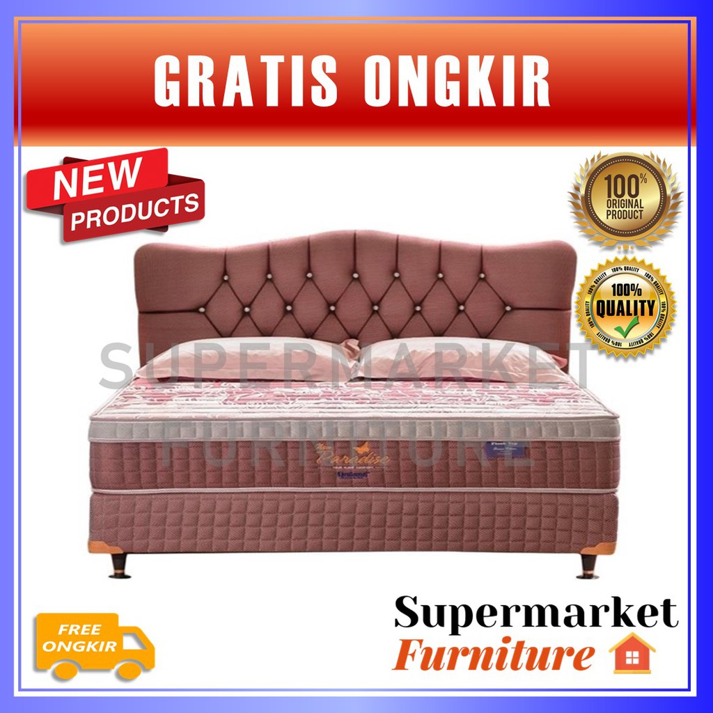 Kasur Springbed Set Uniland Plushtop Paradise AVANTA