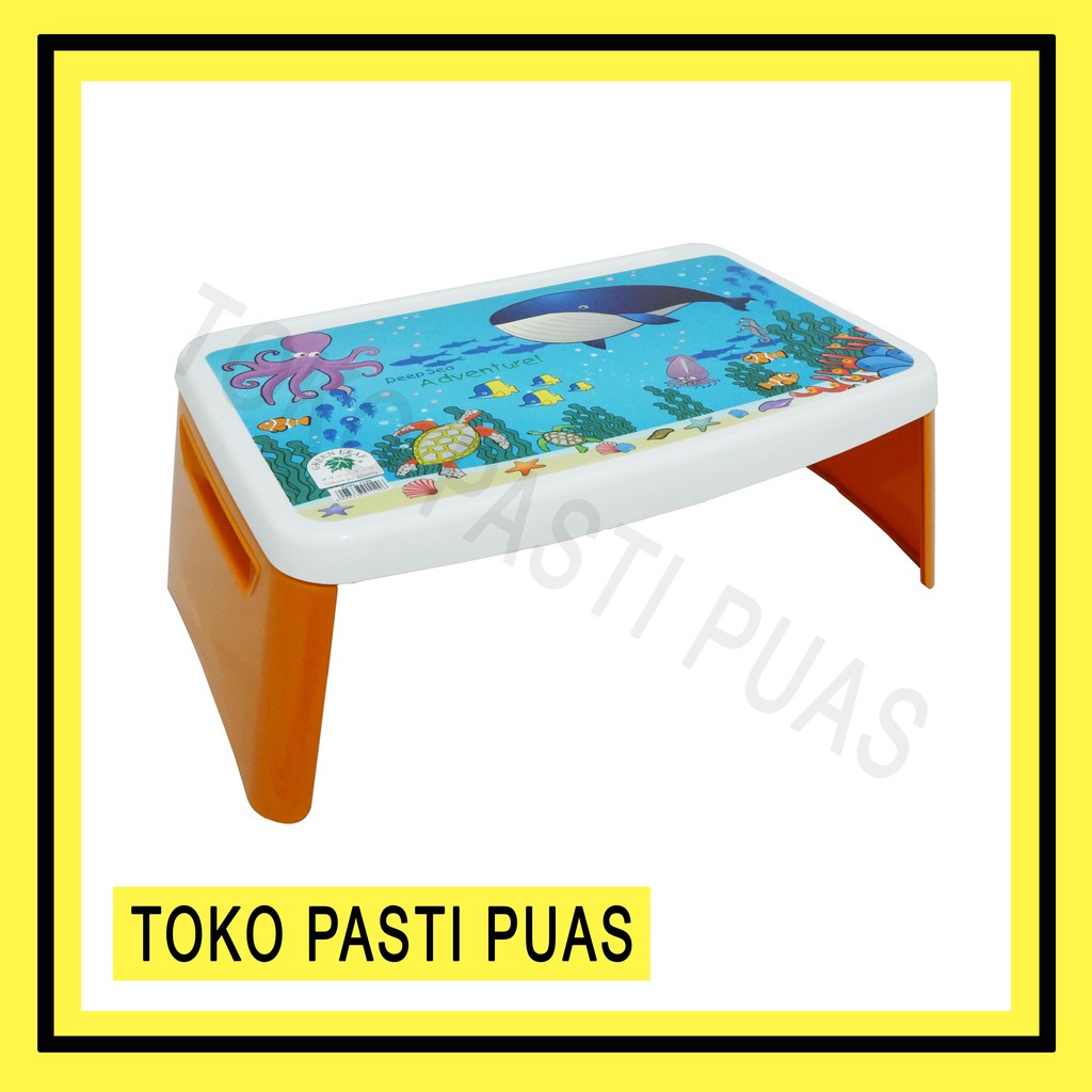 Meja Lipat Anak Plastik Belajar Omega Green Leaf 1120 Meja Lipat Anak Plastik Belajar Omega Green Leaf 1120