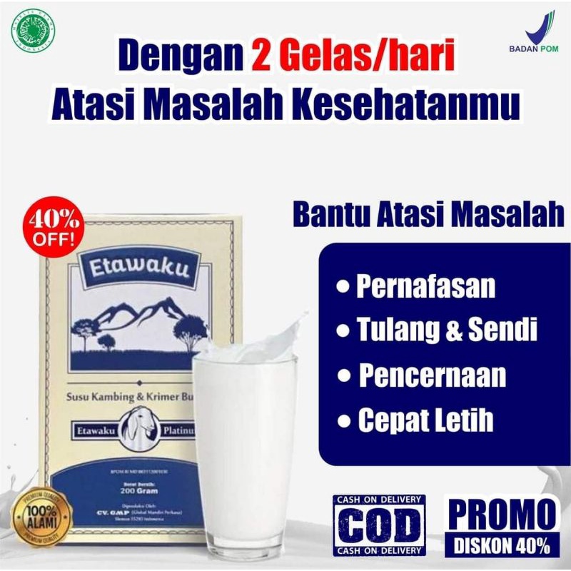 

SUSU KAMBING ETAWAKU PLATINUM SUSU KAMBING ETAWA