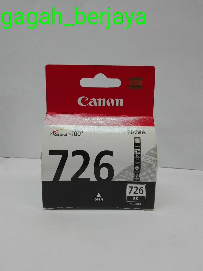 TINTA CANON 726 BLACK ORIGINAL