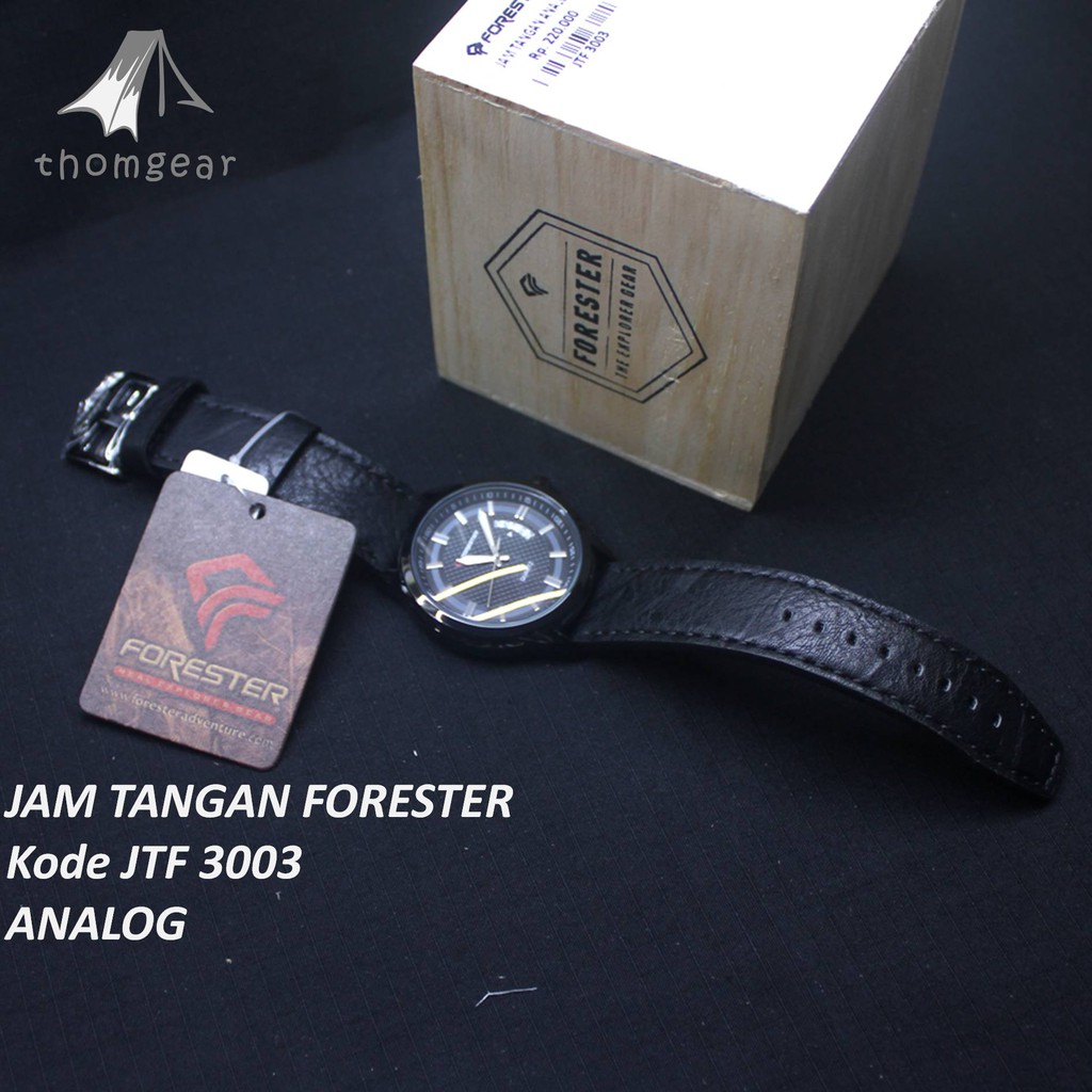 Forester Jtf 3003  Jam Tangan Pria Wanita Origial Forester Analog Adventure Sport Outdoor Waterproof Water Resistant Anti Air Pria Cewek Cowok Original Ori Terbaru 2022 Free Rubber  Strap Cadangan Batre Box Kayu Thomgear Bangakalan Palangkaraya Pare Pare