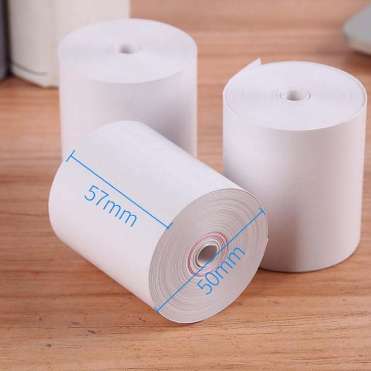 

Terbaru! 58 X 40 MM Kertas Struck Printer Thermal TEBAL 58x40mm ISI 10 Roll .,