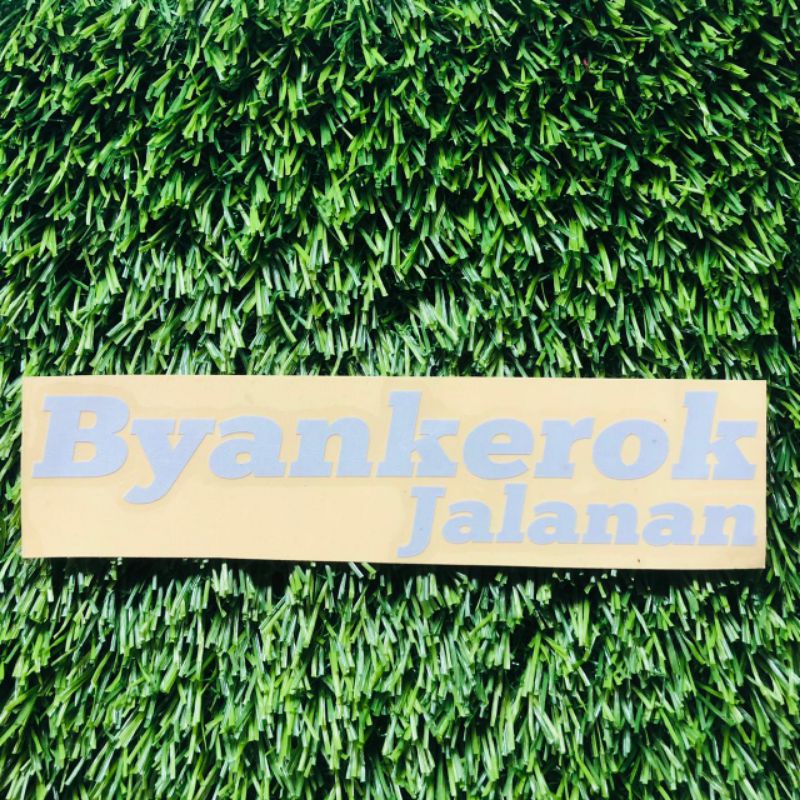 Sticker Cutting Byankerok jalanan | Viral
