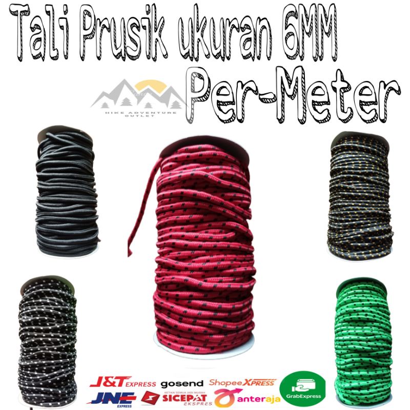 Tali Prusik 6mm Per-METER