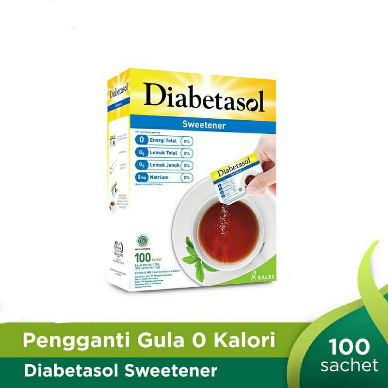 

DIABETASOL Sweetener isi 100 sachet