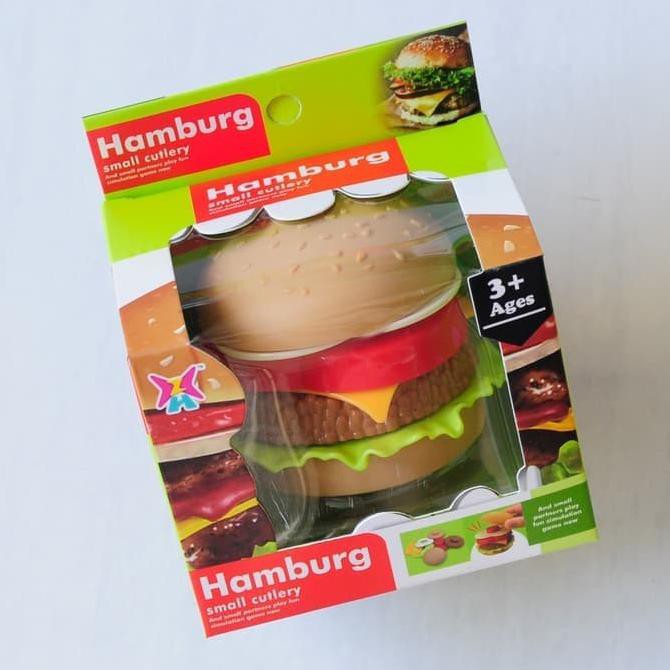 Mainan Burger Susun Gourmet Burger Infinite Fun Stacking Burger