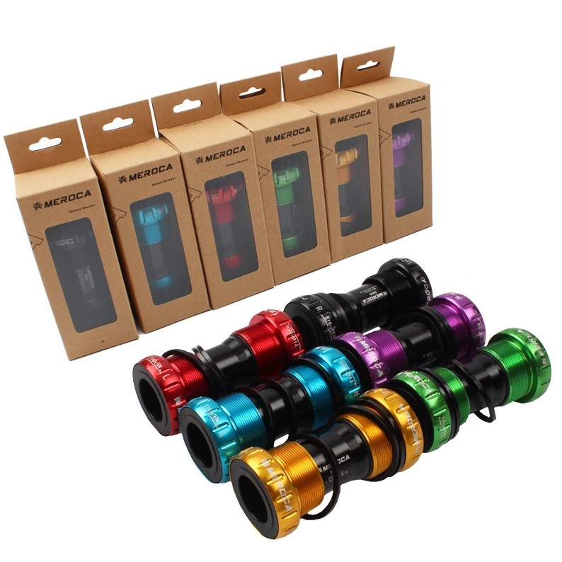 Meroca BB bottom bracket HT2 bearing BSA 68mm-73mm for folding bike sepeda gunung sepeda lipat seli