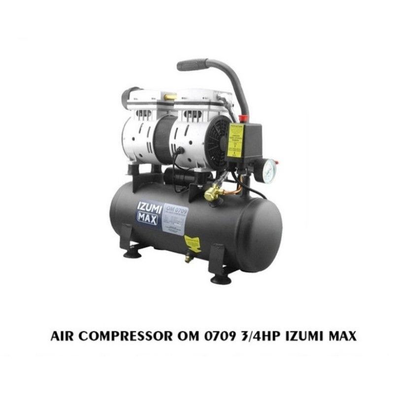 KOMPRESSOR OIL-LESS 3/4HP 9LITER IZUMI MAX OM 0797 IZUMI COMPRESSOR TANPA OLI