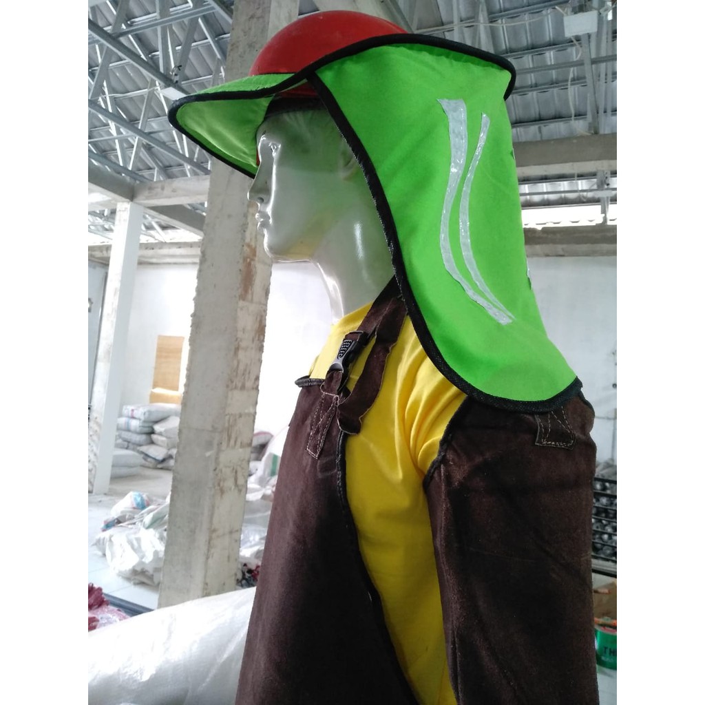 TOPI MANCING Penutup Kepala Warna Hijau